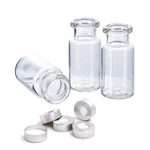 10ML Crimp Top Vial&ptfe/silicone Septa&aluminium CAP,20MM Flat BOTTOM,100PCS/CS. Fixed Price $16.99.