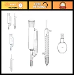 250ML Glass Soxhlet Extractor With 40/38 Graham Coil Condenser & Reservoir Flask. Fixed Price $116.83.
