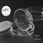 10PCS 100MM Glass Petri Dishes With Lids Autoclavable Lab Plates Reusable. Fixed Price $30.99.