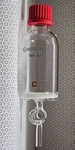 Chemglass CG-1860-13 Peptide Synthesis Vessel 100ML, Solid Phase Crs Frit, GL25. Fixed Price $159.00.