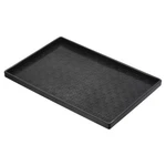 Patikil 14X10 Fast Food Tray, Plastic Reusable Multi-purpose Rectangle Serving. Fixed Price $29.19.