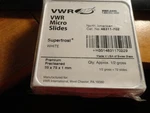 Vwr Micro Slides Superfrost White 72 25X75X1MM 48311-702. Fixed Price $10.00.