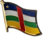 Wholesale Pack Of 24 Central African Republic Flag Bike Hat Cap Lapel Pin. Fixed Price $58.88.