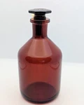 Wheaton 250 Ml Borosilicate Glass Reagent Bottles, Amber, Ground Stopper. Fixed Price $299.99.