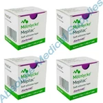 *4-PACKS* Molnlycke Mepitac Soft Silicone Tape Safetac 1.6" X Yards 298400. Fixed Price $54.99.