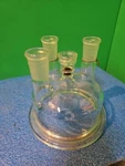 Pyrex 4-NECK Reaction Kettle Cover 24/40 Oring Corning 6947 Lid. Fixed Price $188.00.