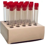 16X125MM Plastic Test Tube Set With Caps And Rack Karter Scientific (pack Of 25). Fixed Price $8.24.