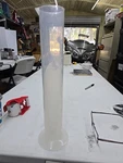 Polylab 500ML Measuring Tube, Graduated Cylinders. (in Tote). Fixed Price $7.99.
