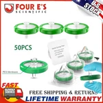 50PCS Lab Syringe Filter Sterile Pes Membrane 33MM 0.22 Individually Packed Us. Fixed Price $24.99.
