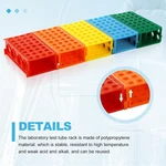5 Pcs Lab Tube 4 Way Colorful Holder Centrifuge Multi Stand. Fixed Price $22.97.