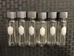 (6) Kimax 35ML Hd Glass Round Bottom Centrifuge Tubes W/ 28-415 Screw Caps. Fixed Price $82.99.