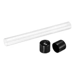 Clear Rigid Acrylic Pipe 46MM X 50MM Od 20" Round Plastic Tube With Cap. Fixed Price $20.80.