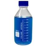 1L Glass Media Bottle, Round, GL45 Screw Cap Karter Scientific 251N4 (single). Fixed Price $13.58.