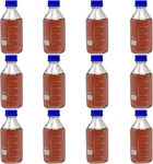 1L Glass Media Bottle, Round, GL45 Screw Cap Karter Scientific 251N6 (pack 12). Fixed Price $87.99.