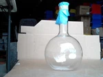 Flask Coring Pyrex Standard Taper Barrelhead Stopper No. 27 2000ML. Fixed Price $65.99.