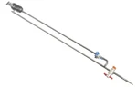 Kimax 5ML Graduated Class Glass Micro Burette W/ Reservoir Ptfe Stpck Stopper. Fixed Price $299.99.