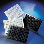 New Corning 3600 White Polystyrene Assay Plate 96-WELL Flat Bottom 25 Pk No Lid. Fixed Price $125.00.