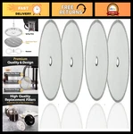 Universal 8-CUP French Press Replacement Filter Set 2 Pack With Metal Ring. Fixed Price $51.99.