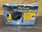 Reese Ton Portable Electric Winch 29FT Steel Cable 70336 Open Box (R7A014268). Fixed Price $129.99.