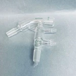 Chemglass Short Path Distilling Head Jacketed 10/18 Thermometer Joint 14/20LOWER. Fixed Price $280.00.