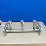 Pall Life Sciences 3-PLACE Aluminum Filter 15402 Funnel Manifolds Filtration. Fixed Price $995.00.