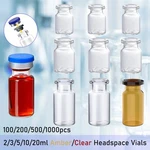 1000X 2/3/5/10/20ML Empty Sample Vials 20MM Crimp Top Headspace Lab Glass Bottle. Fixed Price $229.99.