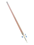 Pyrex 100ML Glass Class Td Graduated Burette W/2MM Ptfe Stpck Red Marking 2105. Fixed Price $91.99.