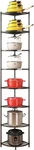 8-TIER Kitchen Pot Rack, Cookware Stand Storage Organizer Multi-layer Corner Sh. Fixed Price $184.99.