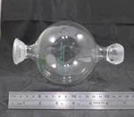 Chemglass Chromatography Reservoir. 500ML, Bj 35/20 Spherical Joints #CG-1200-32. Fixed Price $49.79.