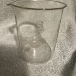 Vintage Pyrex 4 X3 Glass Beaker With Spout Made Usa. Fixed Price $30.00.