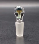 Mushroom 14MM Glass Male Ground Joint Stopper Cap. Fixed Price $19.75.