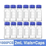 2ML Autosampler &caps,hplc VIALS,9-425 Clear Glass &screw 1000PK. Fixed Price $139.99.
