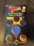 Marvel Action Hour Battle Set Pogs Vintage Sealed Pack Milk Caps. Fixed Price $50.00.