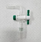 Chemglass CG-1030-14 Adapter, Flow Control 90 2MM Stpk, 14/20 Inner Joint. Fixed Price $54.99.