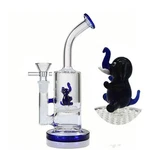 9" Glass Bong Smoking Hookah Water Pipe Octopus Perc 14MM Bowl. Fixed Price $19.99.