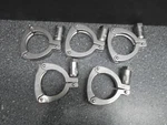 Lot Of 5 2" Ss Sanitary Clamp W/ Torque-rite Nut TR-30 (1). Fixed Price $79.99.
