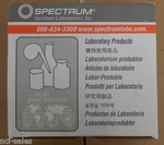 Spectrum 132 486 Spectra/por Discs 3,500 Mwco 47MM 50/PKG. Fixed Price $129.99.