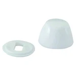 Manufacturer Varies Toilet Bowl Bolt Cap, Plastic, White, PK100 40035. Fixed Price $30.35.