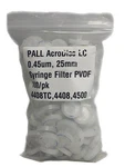 (100/PK) Pall Acrodisc Lc 25MM Syringe Filters 0.45UM Pvdf Membrane 4500. Fixed Price $49.99.