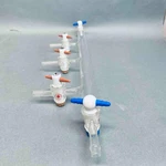 Ace Glass 3 Port Vacuum Manifold 550 Oal With Ptfe Stopcock End Fittings. Fixed Price $600.00.