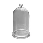 Pyrex Bell Jar With Top Knob And Ground Flange 6885. Fixed Price $392.56.