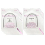 100PCS Orthodontic Archwire Stainless Steel Brace Natural Round Rectanglar. Fixed Price $19.99.