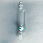 Chemglass Addition Funnel 25 Ml 14/20 Joint Ptfe Stopcock With Stopper. Fixed Price $75.00.