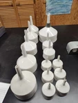 Coors Tek Usa Buchner Funnels - 1 Lot 60240 / 60242 60243 60244 60246. Fixed Price $300.00.