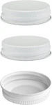 Metal Growler Caps (3-PK) For 1-GALLON & 1/2-GAL Sized Glass Jugs 1.5" (38MM. Fixed Price $10.00.