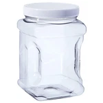 Hudson Exchange 1/2 Gallon Plastic Grip Jar W/ Cap 6 Pack Food Grade Bpa Free. Fixed Price $47.86.