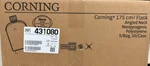 Corning Ref #431080 Case Of 50 Angled Neck 175 CM2 Flasks Polystyrene Nib. Fixed Price $109.00.
