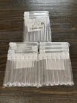 60 Clear Plastic Tubes With Caps Craft Storage Science Projects 4.3 Beads. Fixed Price $10.50.