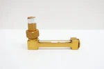 Gits 15432 1500-432 Liquid Level Sight Glass Vertical Brass 1/2IN Pipe. Fixed Price $52.10.