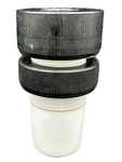 Chemglass Ptfe Teflon 19MM Od Stirrer Bearing 45/50 Joint CG-2077-H-05. Fixed Price $174.99.